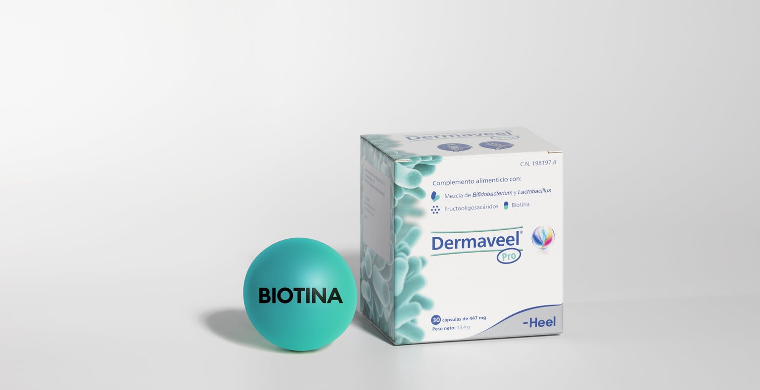 Dermaveel contiene biotina para la piel